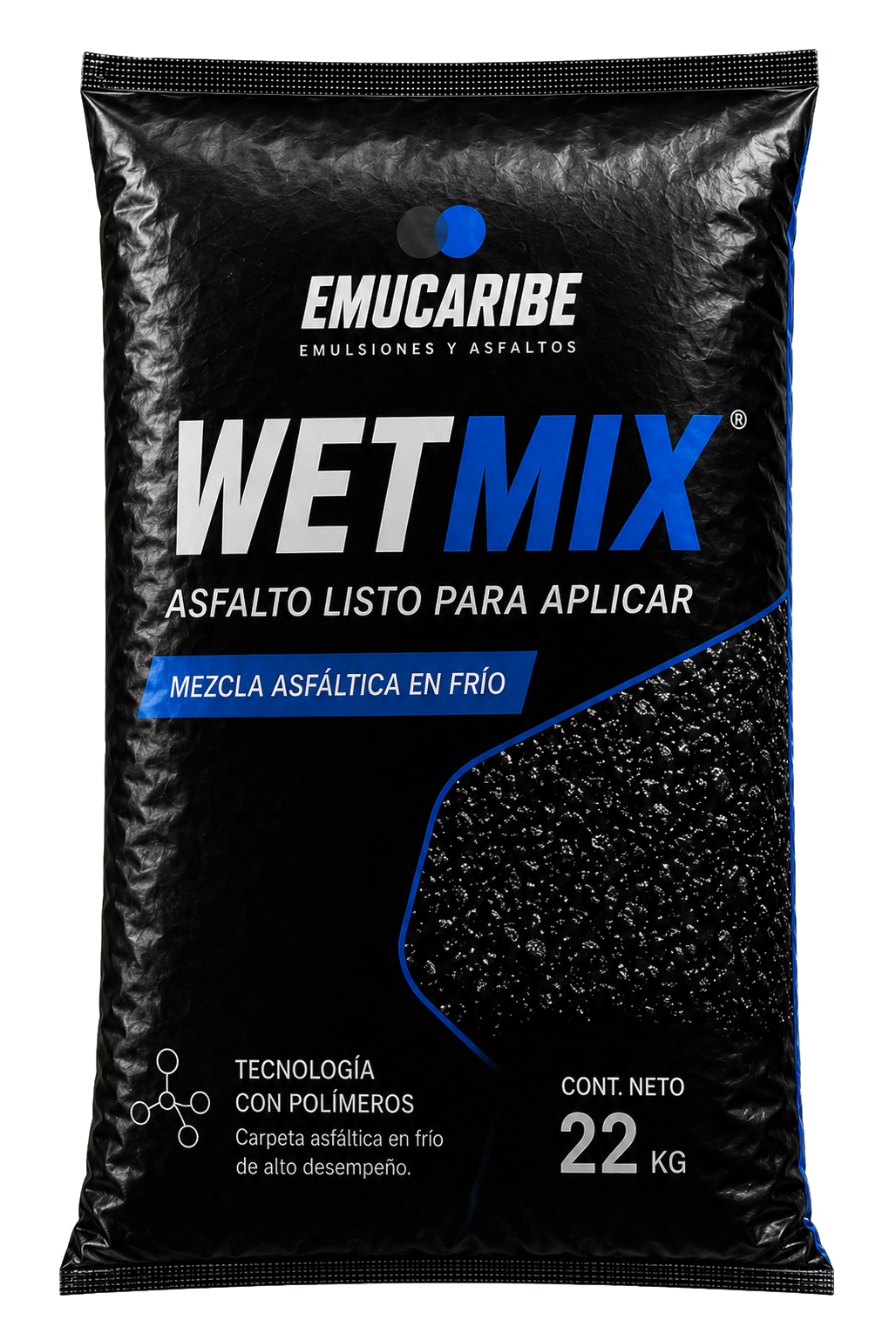 Saco WetMix de 22 kilogramos
